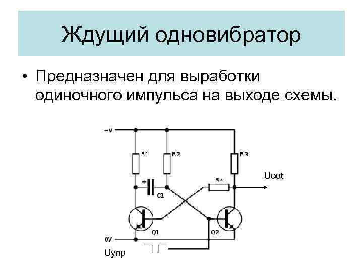 ✅ ждущий мультивибратор на логических элементах – одновибраторы на микросхемах ттл и кмоп - 1msk.su