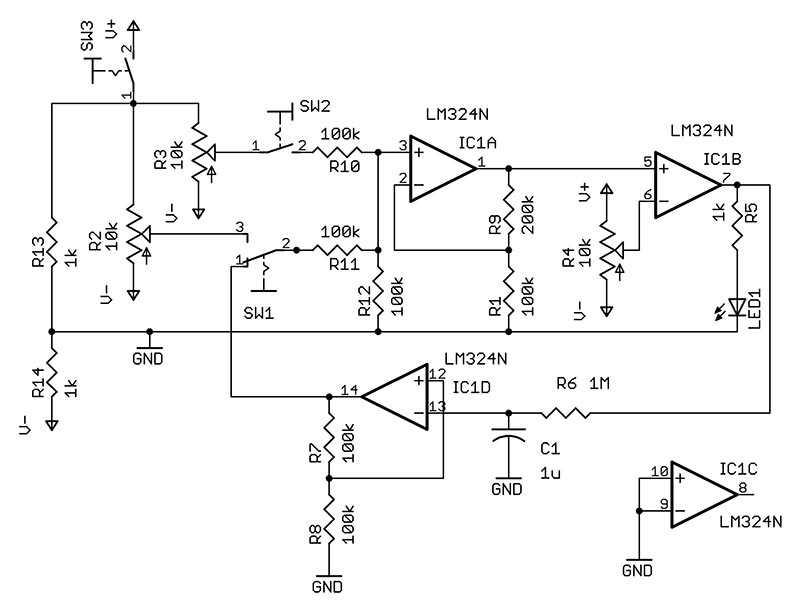 Lm324n схема включения в зарядном устройстве