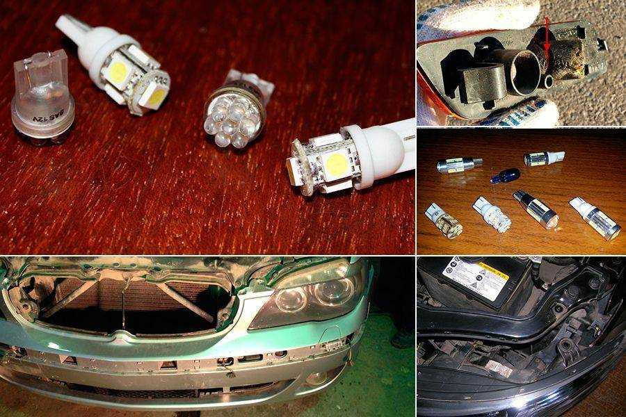 Как заменить лампочки габаритов и поворотников на renault sandero
