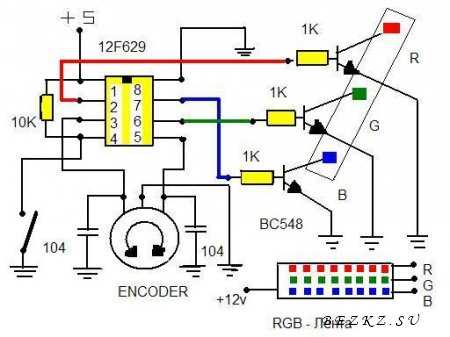 Простой термометр на микроконтроллере pic12f629 с батарейным питанием.