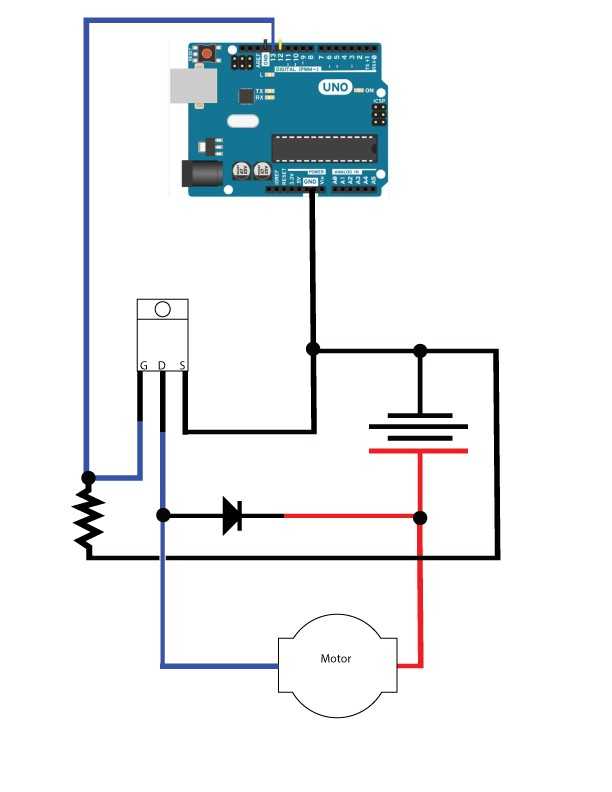 Arduino. подключение полевого транзистора | ардуино уроки