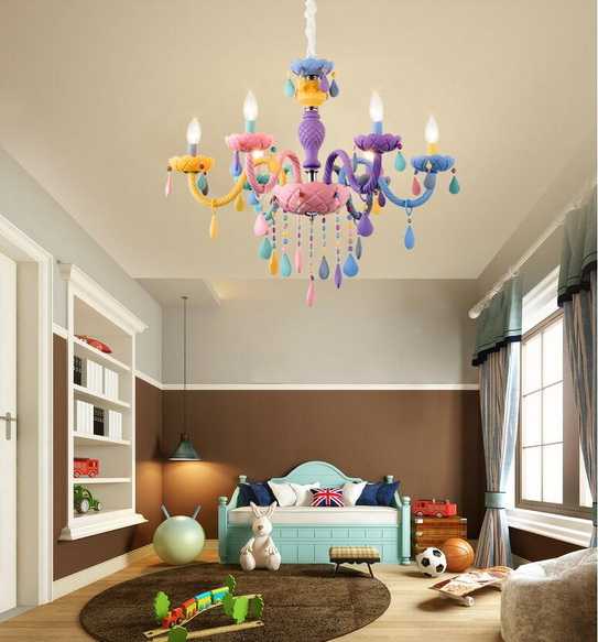 Правильное освещение детской комнаты - какую лампу выбрать в детскую
