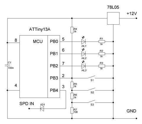Импульсный металлоискатель (pi) на микроконтроллере attiny13