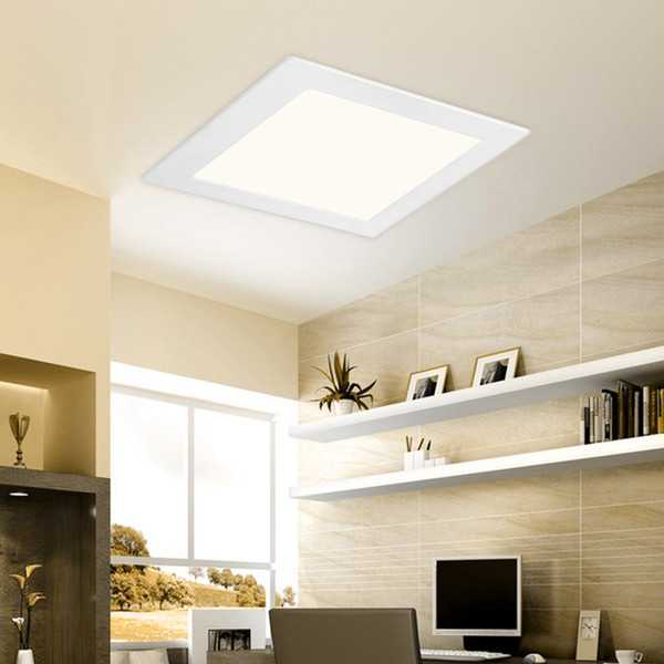 Накладной светодиодный светильник: на потолок и стену, для дома и офиса