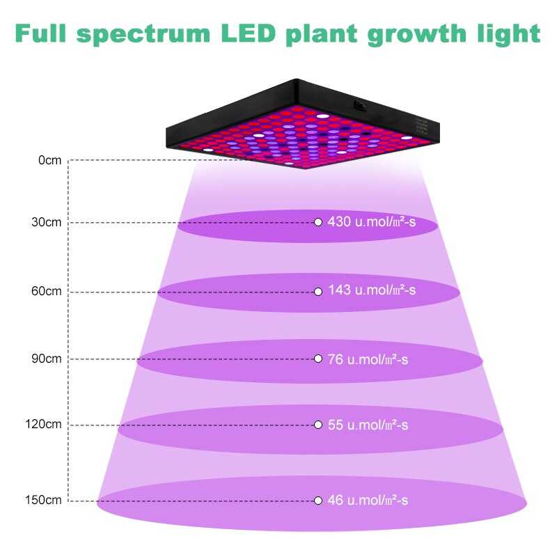 Как правильно выбрать фитолампу — рассчитать мощность, высоту подвеса, спектр освещения.