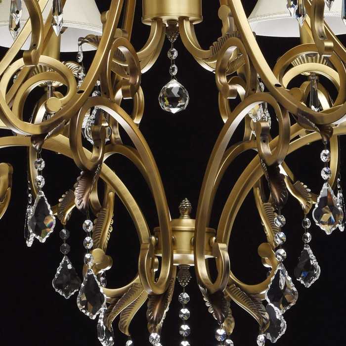 Люстры бронза: подвесные, потолочные, с хрусталём, античные