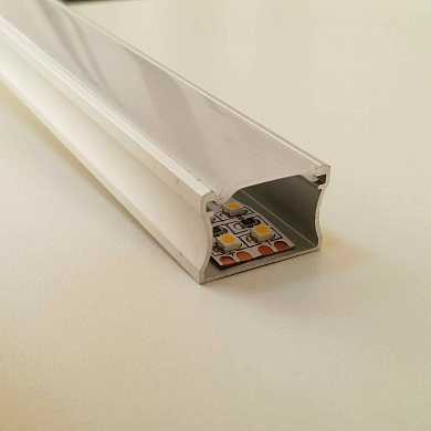 Короб для светодиодной ленты: монтаж короба из алюминиевого профиля под диодную подсветку и прозрачного кабель канала своими руками