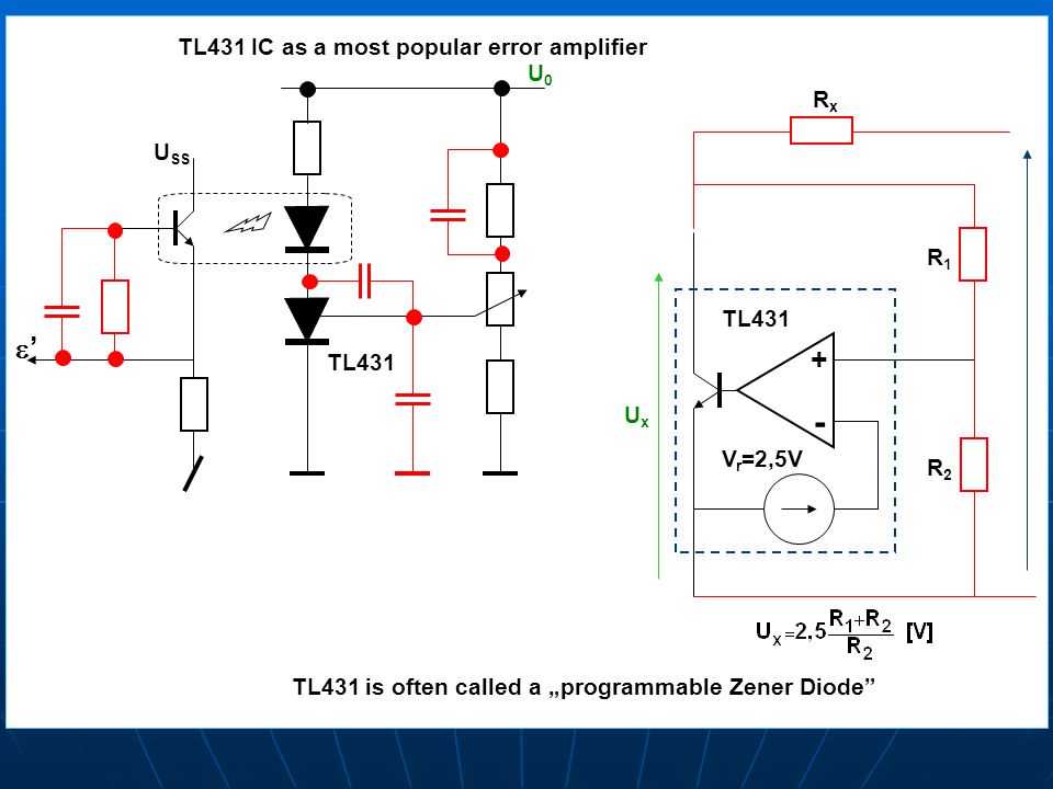 Источник тока tl431 схема