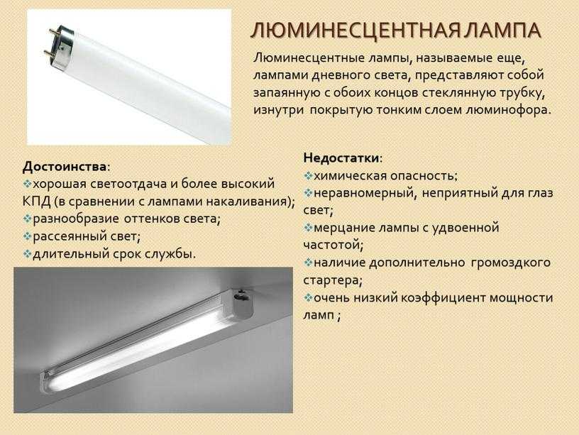 Светодиодные линейные светильники: конструкция, технические характеристики и области использования