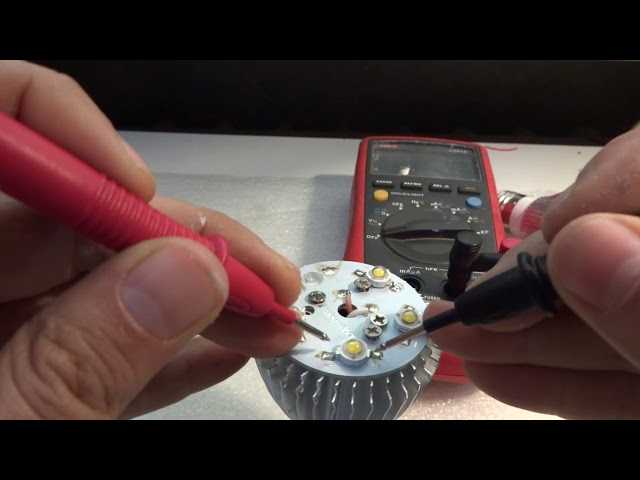 Как самостоятельно разобрать и отремонтировать светодиодную лампу на 220в