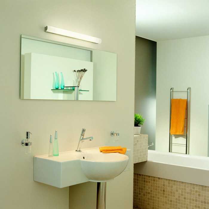 Какое освещение лучше сделать в ванной комнате?