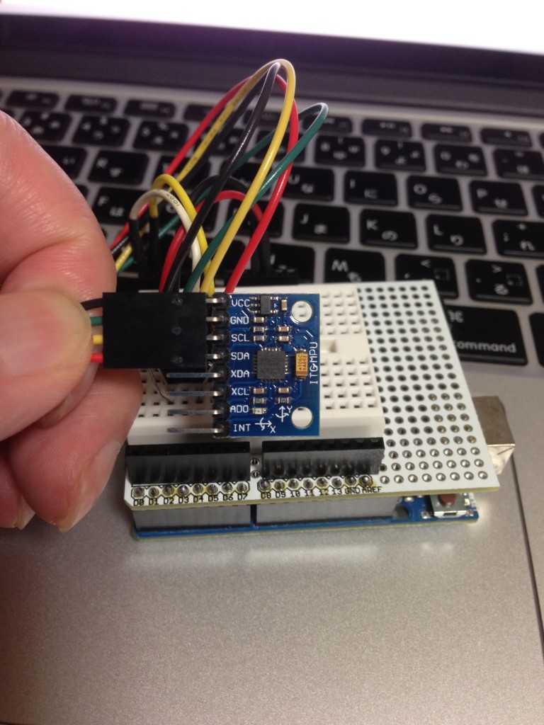 Arduino и mpu6050 для определения угла наклона