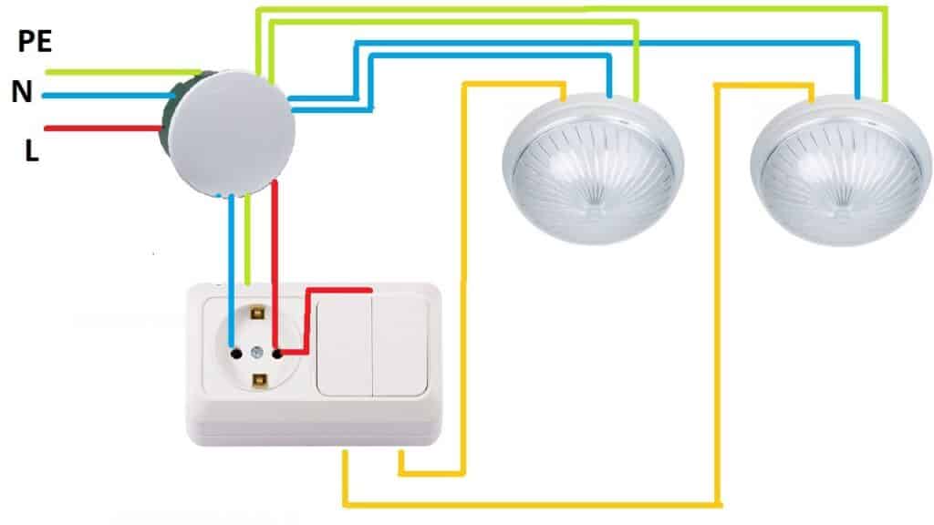 Одноклавишный выключатель света для дома — схема и принцип работы