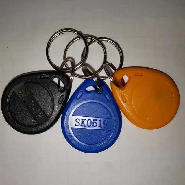 Электронный ключ touch memory ds1990a (синий)