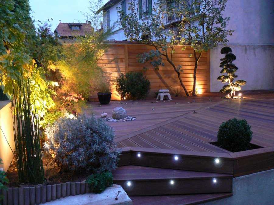 Освещение участка загородного дома: как сделать подсветку своими руками на даче
