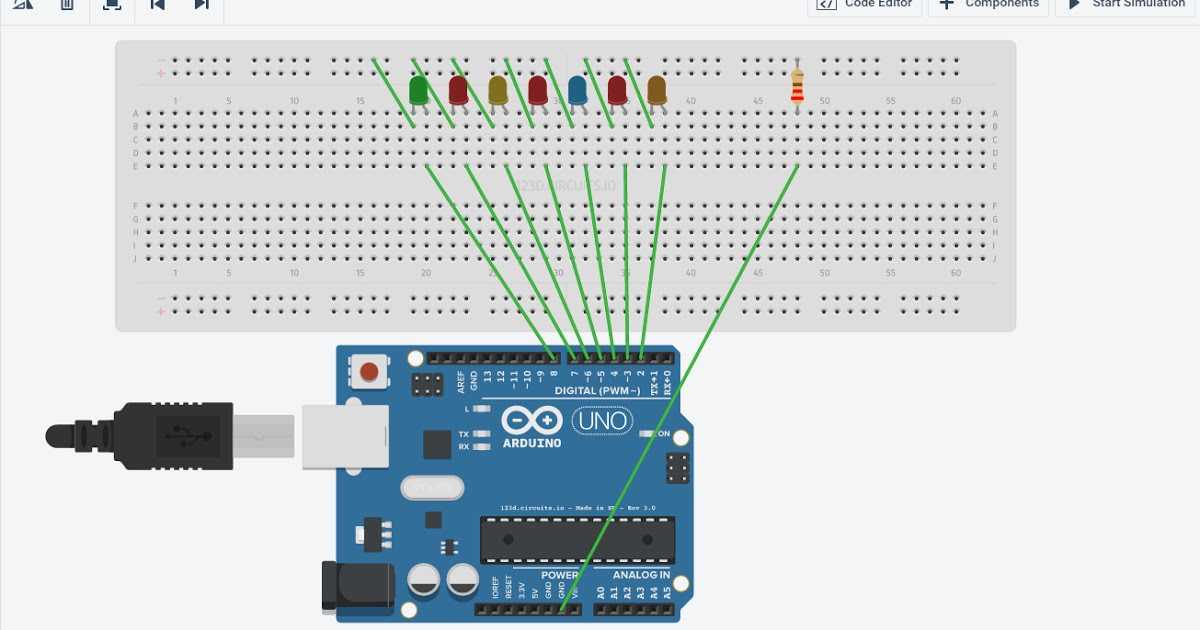 Arduino. подключение светодиода | ардуино уроки